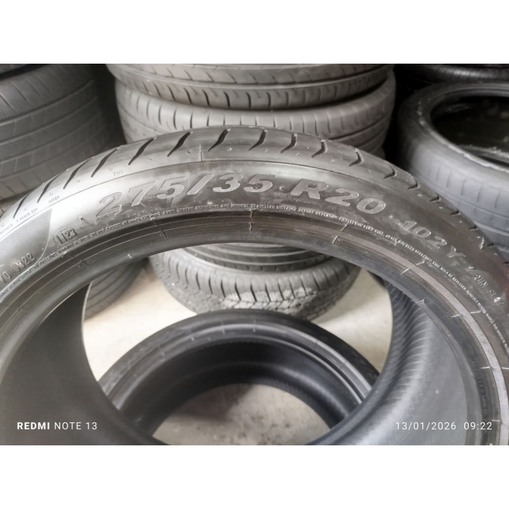 275/35 r20 Pirelli PZero RFT, Ban second
