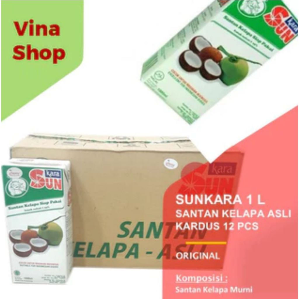 SANTAN SUN KARA 1 LITER, (1 DUS/12 Pcs)