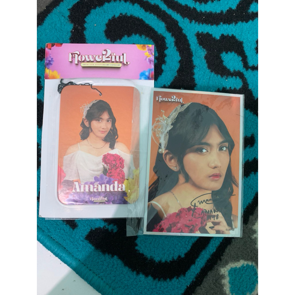 PP Tanda tangan sign amanda jkt48 benefit konser ke 12 flowerful flowe12ful