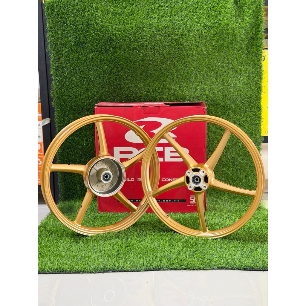 Velg RCB SP522 140/160-17 Set Lagendaz Jupiter Z Fizr Jupiter Mx Old Rxking Gold Original Racing Boy