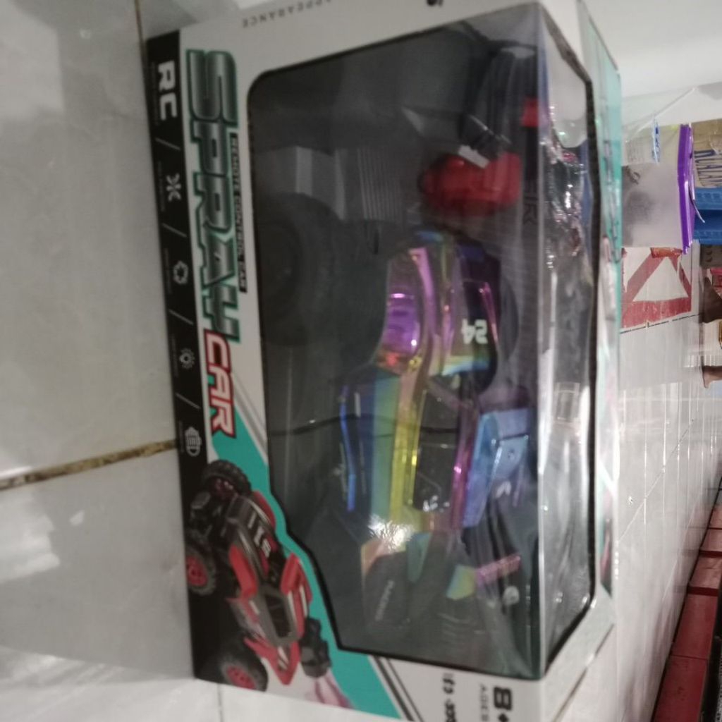 MAINAN ANAK MOBIL RC SPRAY CAR