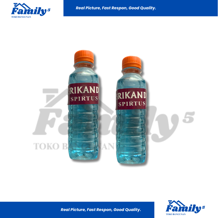SPIRTUS BOTOL BIRU 200ml SRIKANDI