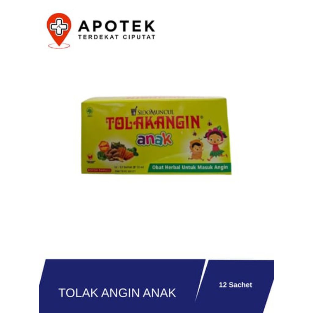 TOLAK ANGIN ANAK - HERBAL MASUK ANGIN ANAK