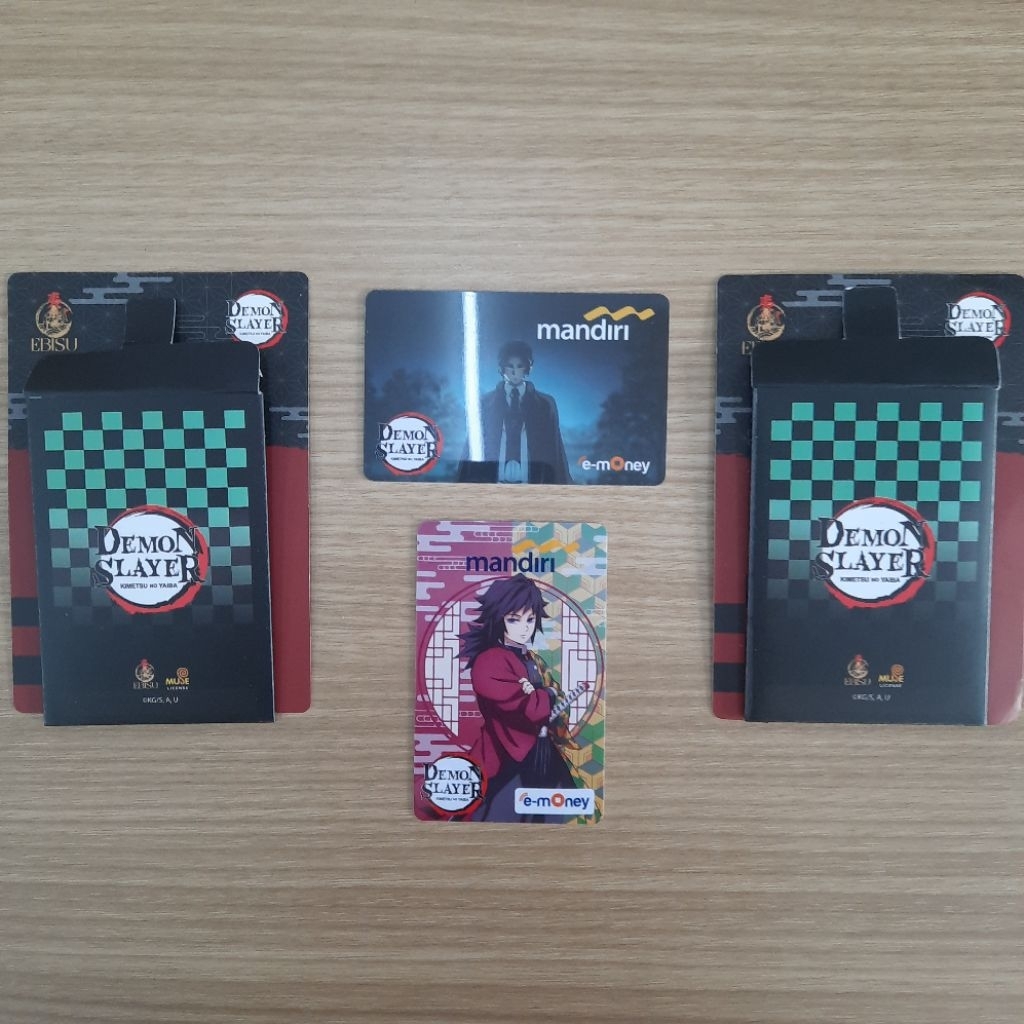 OFFICIAL Demon Slayer Kimetsu no Yaiba Flazz GIYU MUZAN OBANAI Merch Merchandise Collectible Card Ca