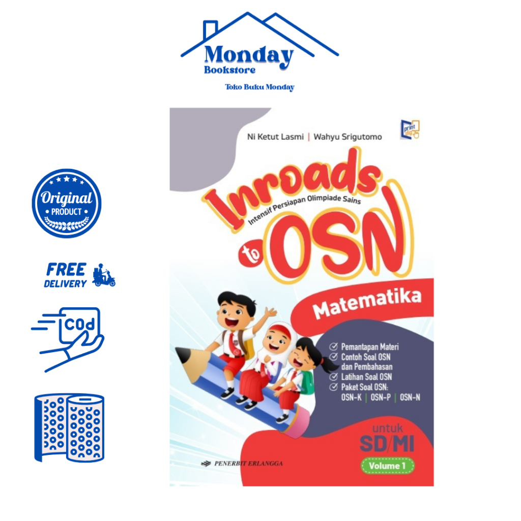 INROADS TO OSN MATEMATIKA SD/MI VOL.1 - ERLANGGA