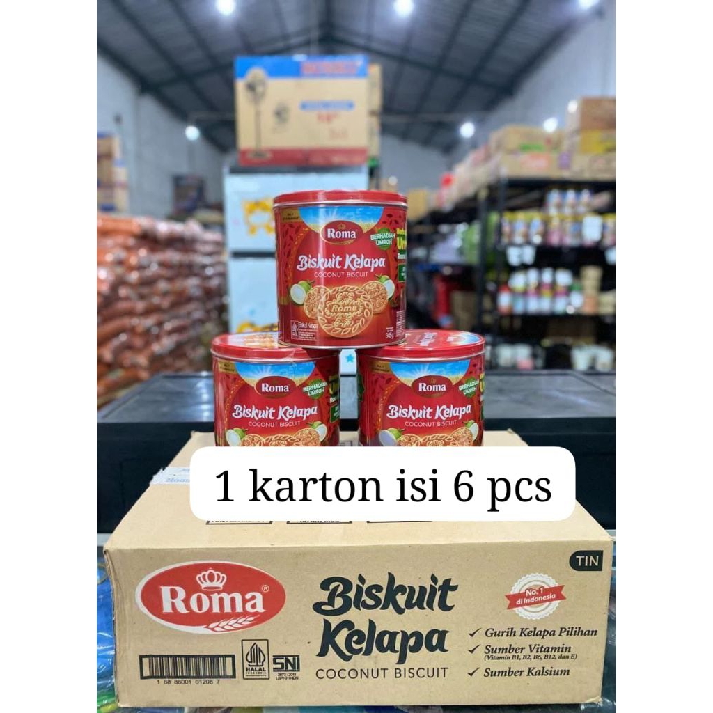 ROMA BISKUIT KALENG