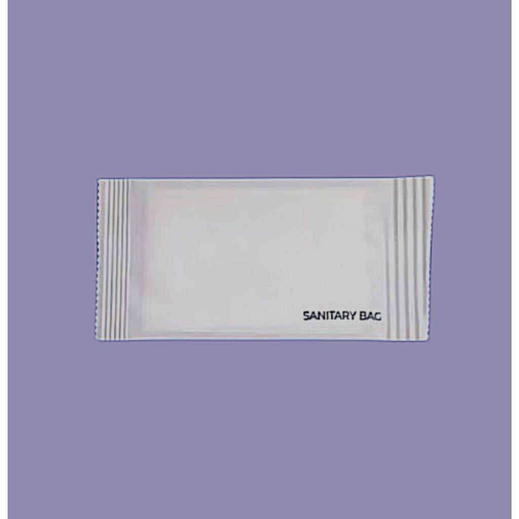 sanitary bag hotel kemasan kertas sachet press
