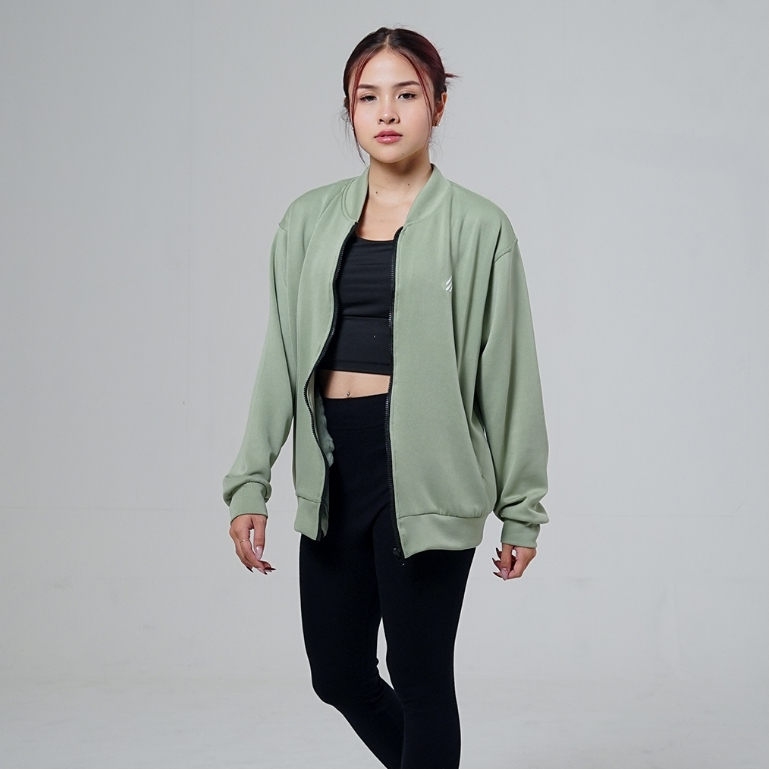 Eternity Performance Bomber Jacket HeatTrap Tech Jaket Bomber Tebal Wanita