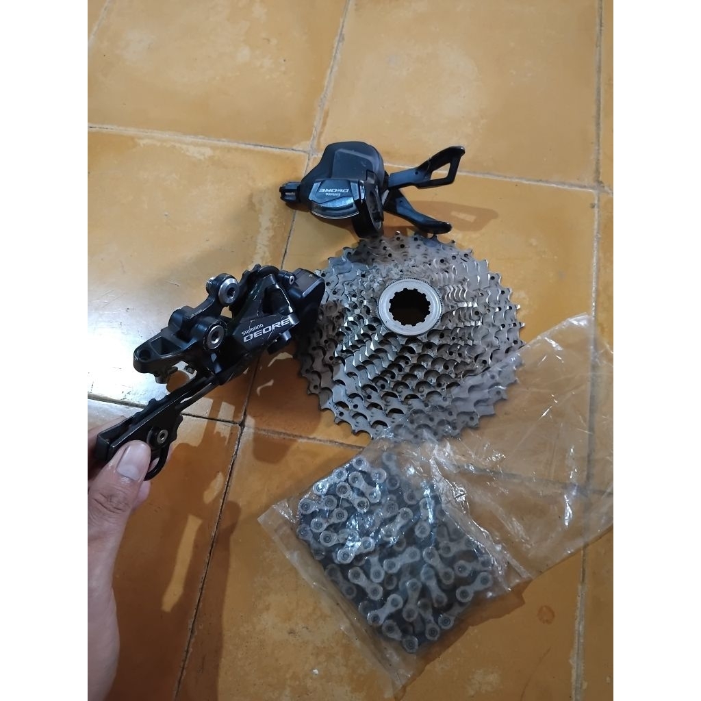 Mini groupset deore m6000 10 speed