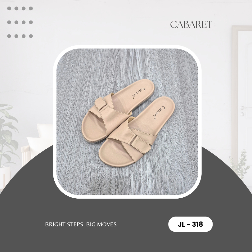 (CABARET)(SUPPORT LOKAL) SENDAL SANDAL FLAT SLOP TEPLEK WANITA TERBARU 2026  KARET SELOP KONDANGAN