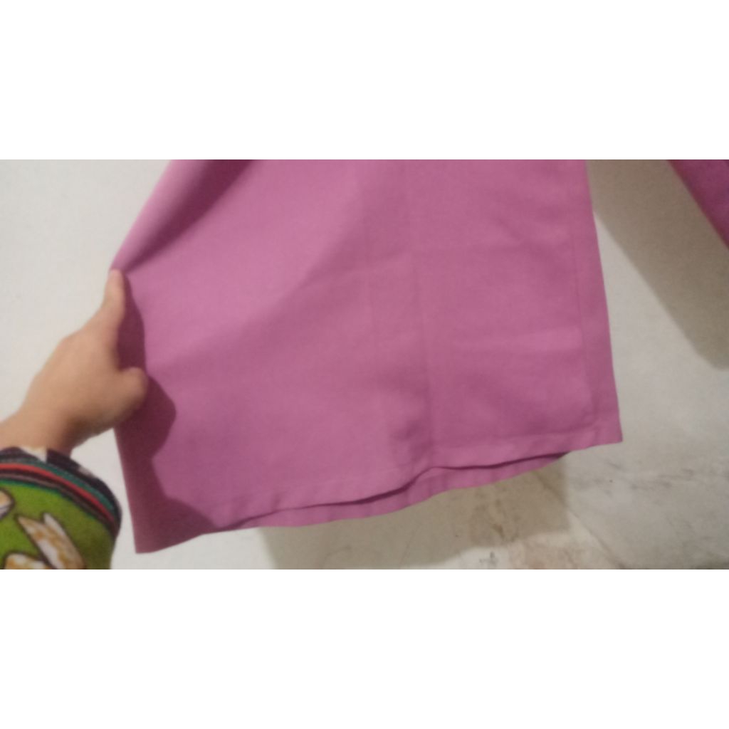 KULOT CANTIK MEGAR WARNA DUSTY PINK PEKAT