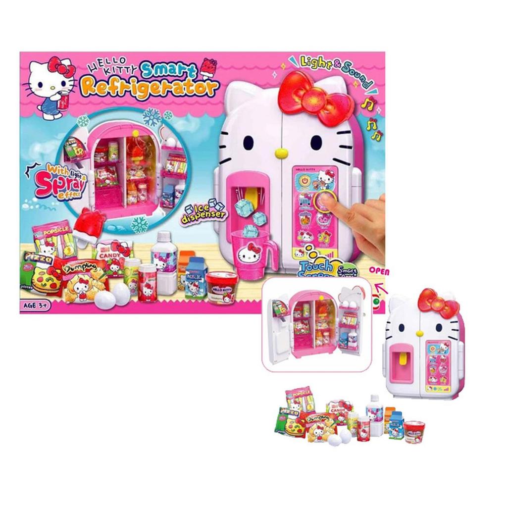 Sanrio Daniel & Co Hello Kitty Playset Toy Smart Refrigerator