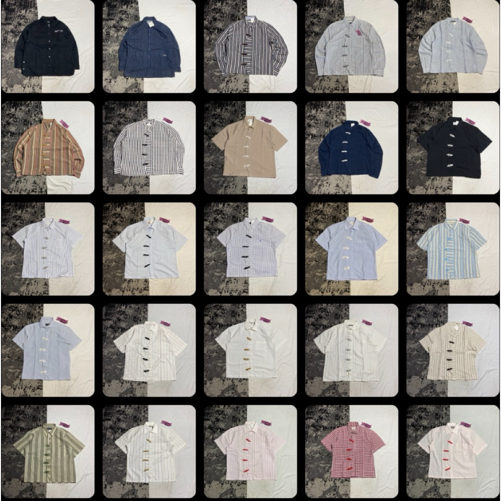 REWORK CHEONGSAM BOXY SHIRT