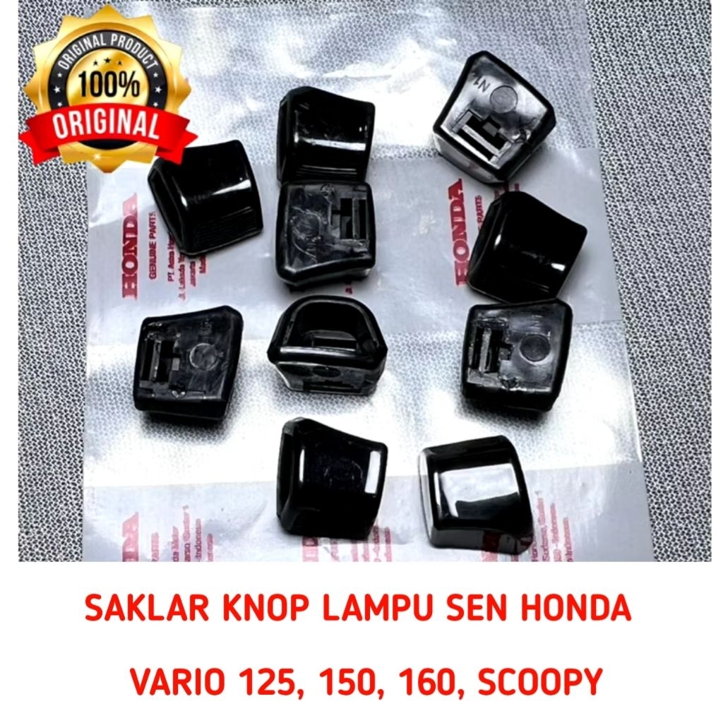TOMBOL SAKLAR KNOP LAMPU SEN,LAMPU RETENG VARIO 125,150,160,SCOOPY ORIGINAL