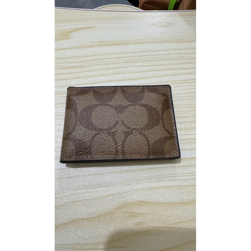 Preloved card holder coach ORI 100%