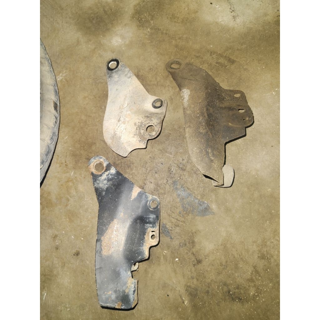 bracket knalpot Jupiter z burhan, lama ORI COPOTAN