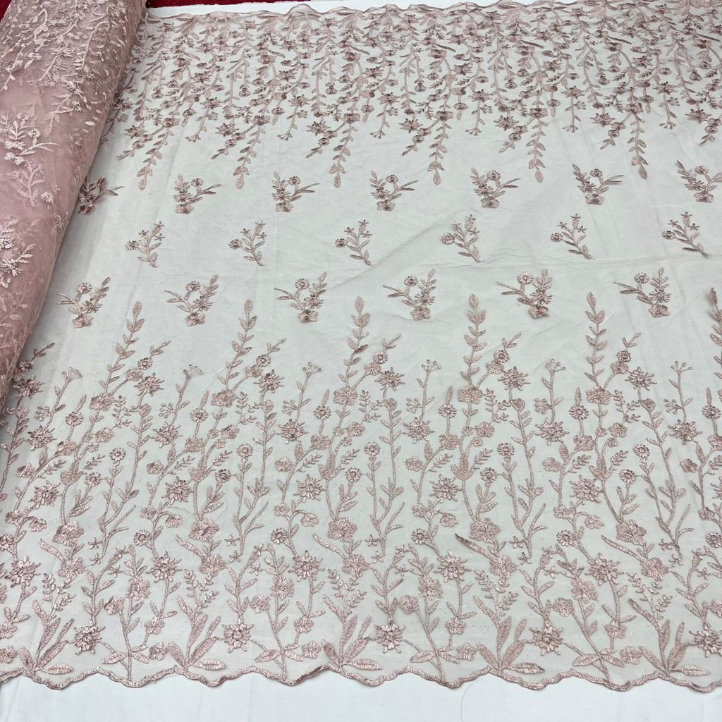 Kain Tile Gardenia Brokat Bordir Premium