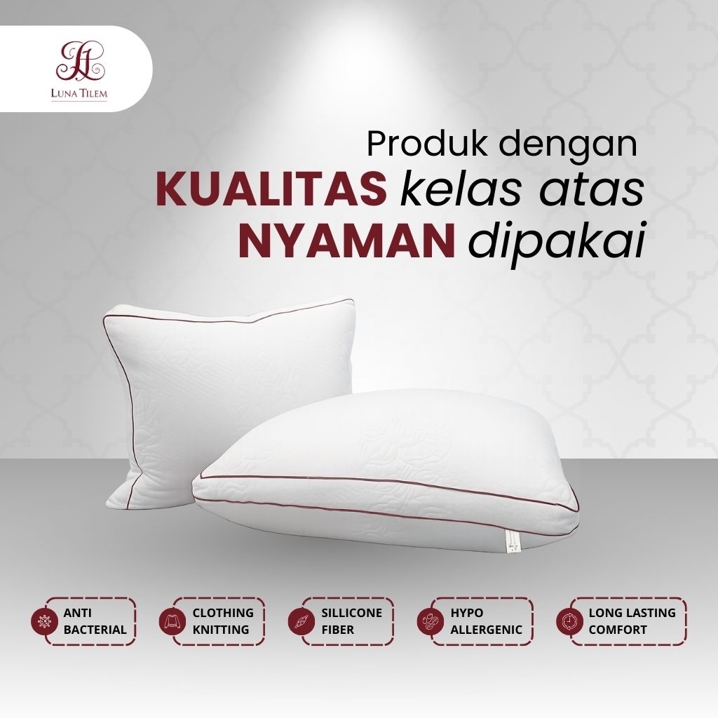 GULING BANTAL HOTEL UKURAN JUMBO  KELAS HOTEL BINTANG LIMA BANTAL GULING