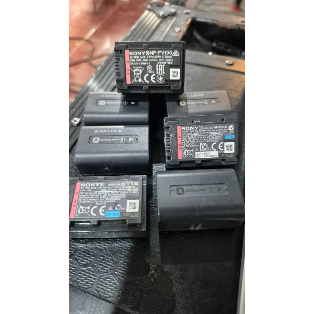 SONY Baterai Handycam NP-FV70 Second Fungsional Original Tidak Drop