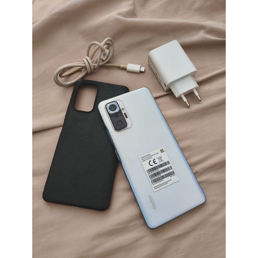 Xiaomi Redmi Note 10 Pro 8GB 256GB Second Mulus Original Lengkap Charger