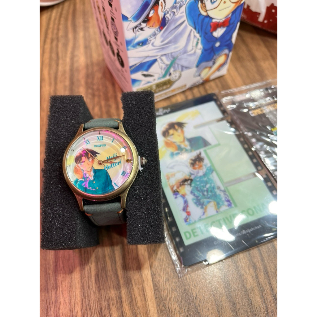 (Baca Deskripsi Dibawah) Jam Tangan Box Fun Detective Conan Haiji Hatori