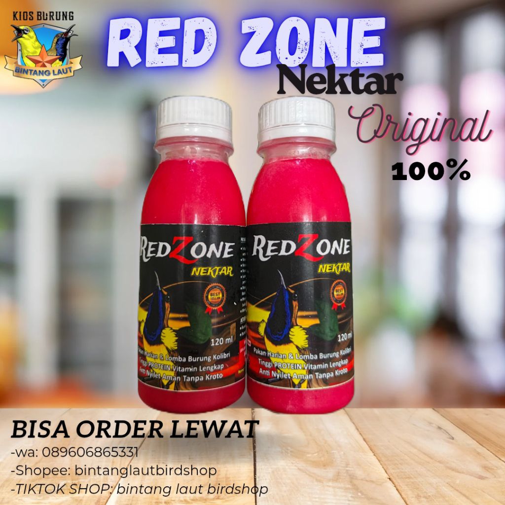 NEXTAR REDZONE pakan burung sogon dan konin