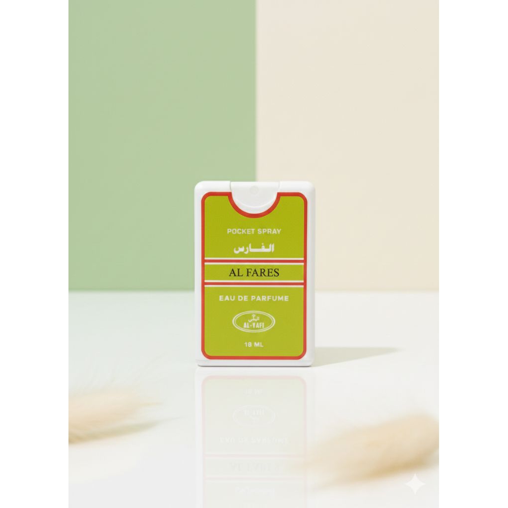 Parfum Pocket Spray Uniseks AL FARES 18ml Original