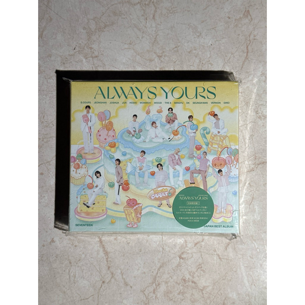 ALWAYS YOURS SEVENTEEN JAPAN BEST ALBUM