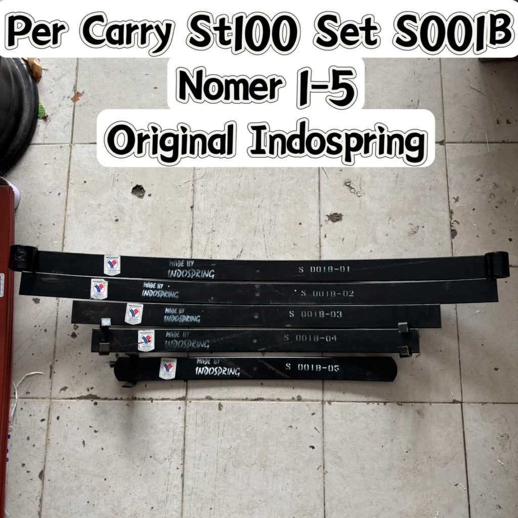 Per Set Carry St100 S001b Nomer1-5 Original Indospring Per carry extra per carry 1.0 Original Per Ca