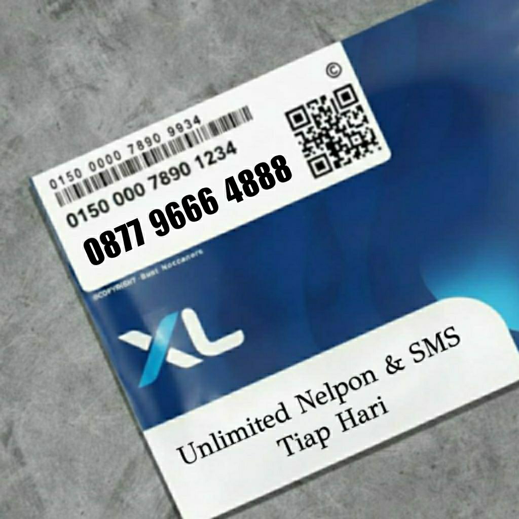 PERDANA XL NOMOR CANTIK DOULE TRIPLE 888 4888 666 9666