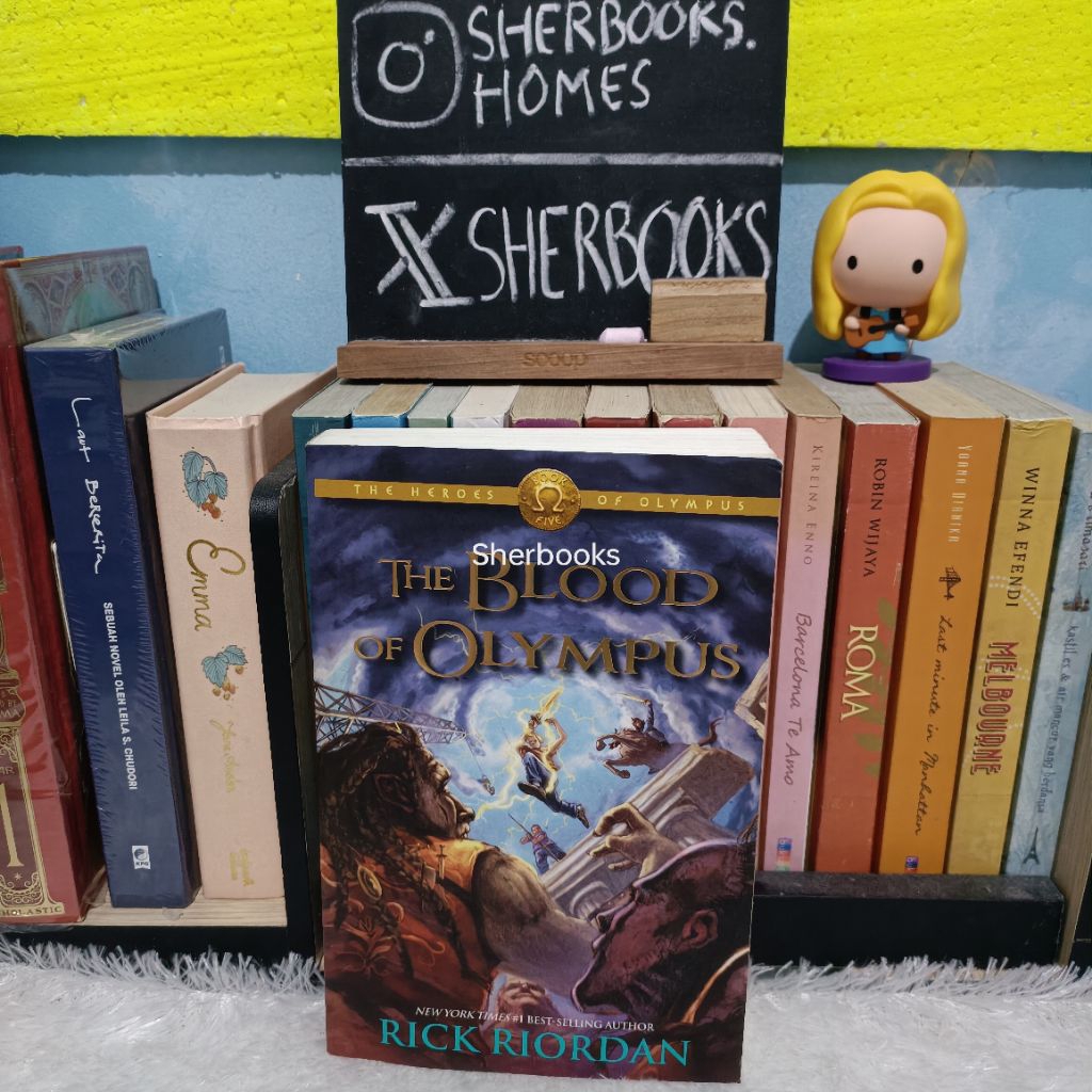 [PRELOVED ENG ORI] The Blood of Olympus (The Heroes of Olympus #5) - Rick Riordan