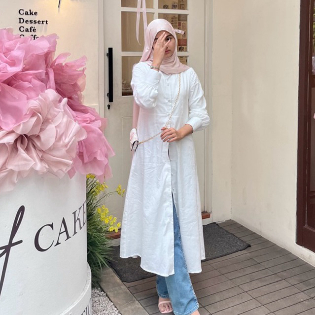 preloved white dress