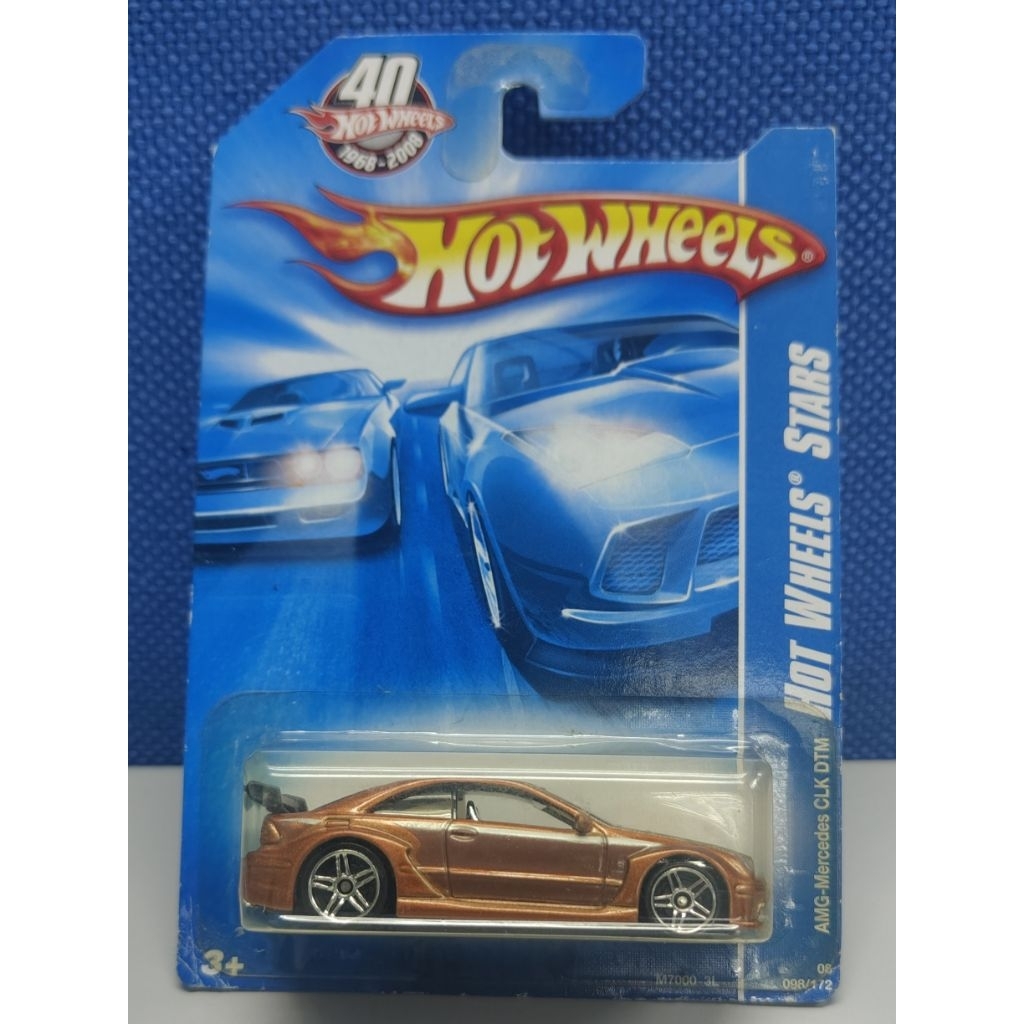 Hot Wheels AMG Mercedes CLK DTM Brown (Rare)