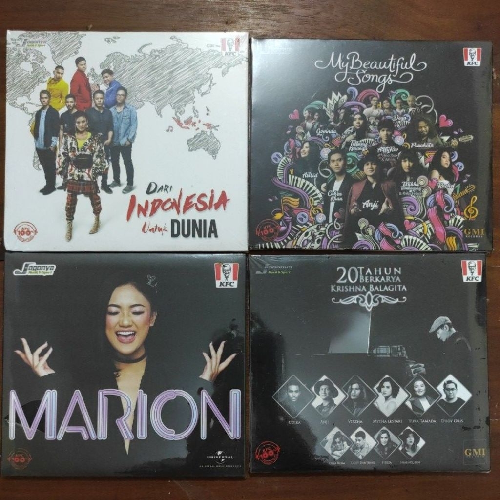 Kaset CD Audio Original KFC Koleksi Pribadi Pilihan