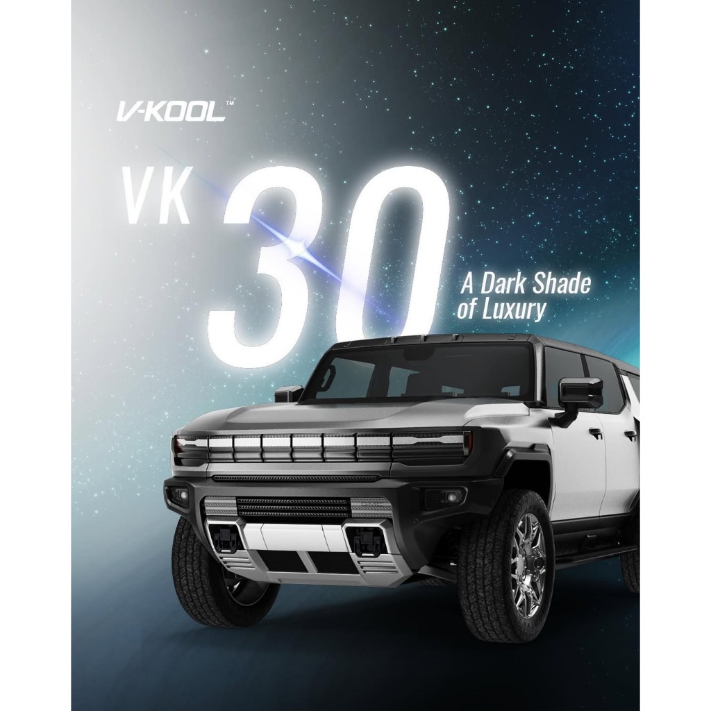 Kaca Film V-KOOL Ultimate Solitaire HONDA BRIO Depan VK30