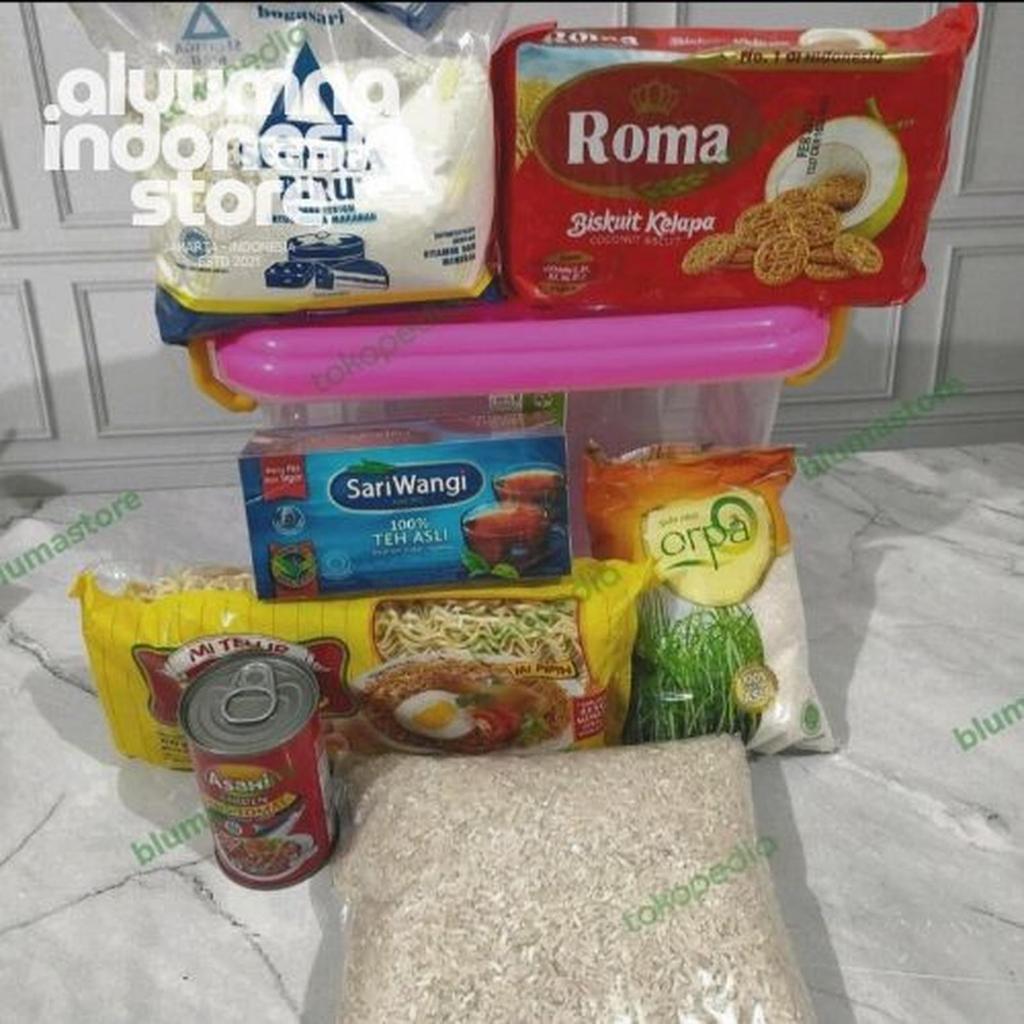 Paket Sembako Dengan Box/Parcel Sembako #10