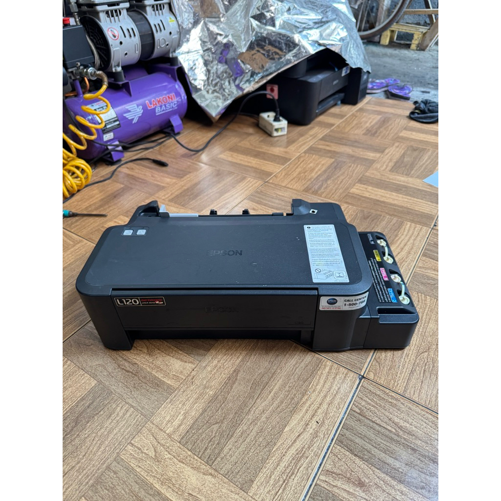 PRINTER EPSON L120 KOSONGAN TANPA PRINT HEAD / MESIN UTUH TANPA PRINT HEAD