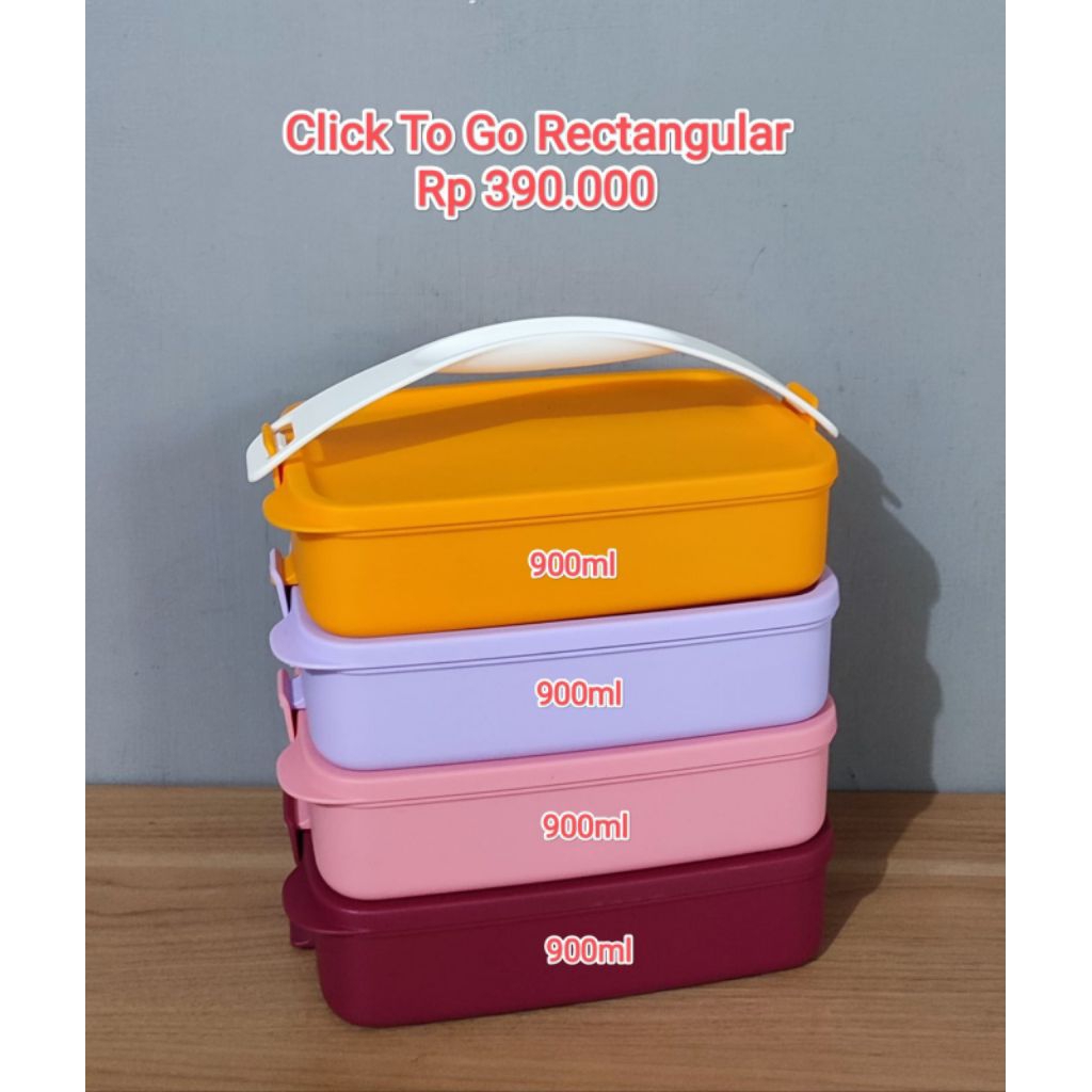 Rantang Tupperware Model Kotak Lagi Banyak Diskonnya