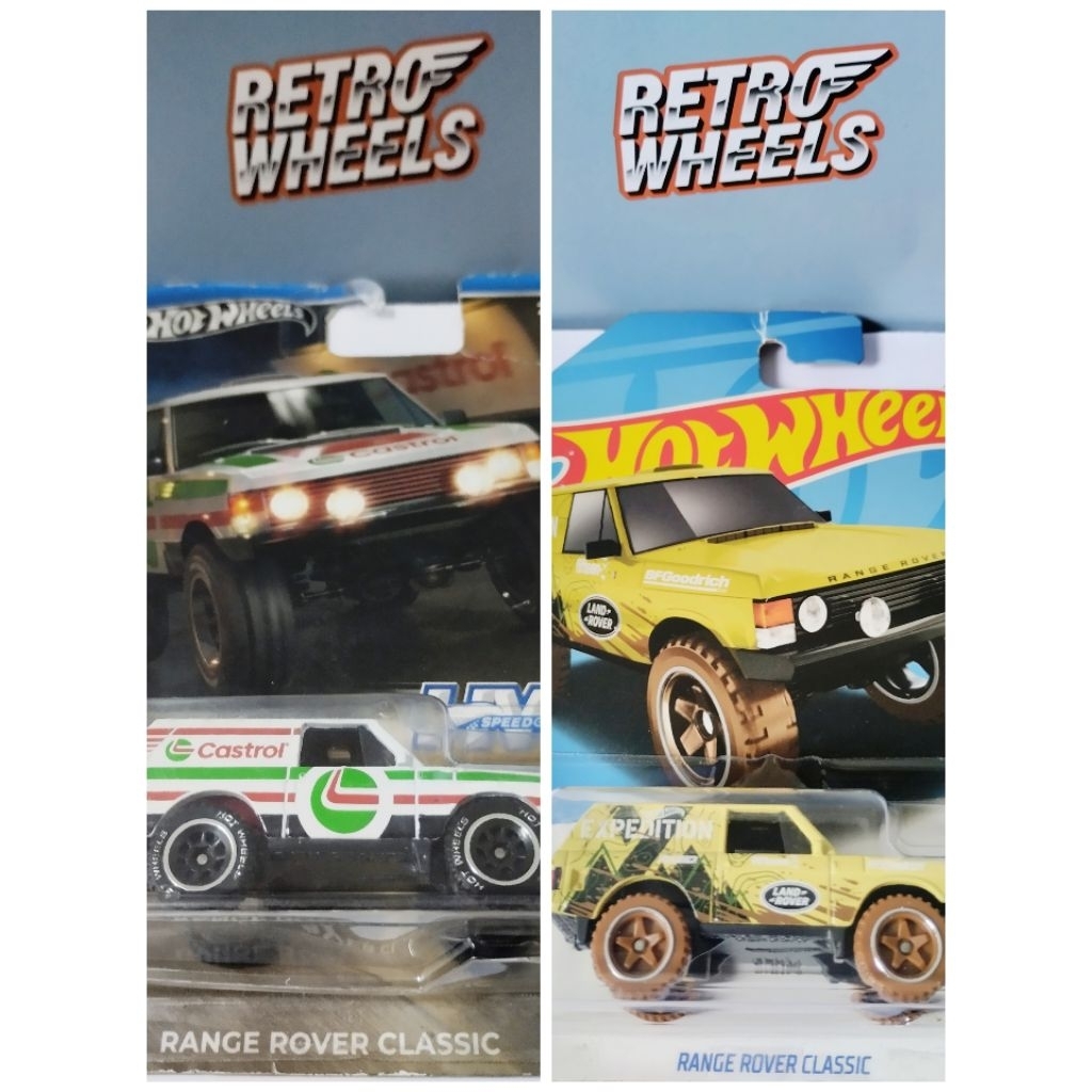 HOTWHEELS RANGE ROVER CLASSIC, RANGE ROVER CLASSIC CASTROL