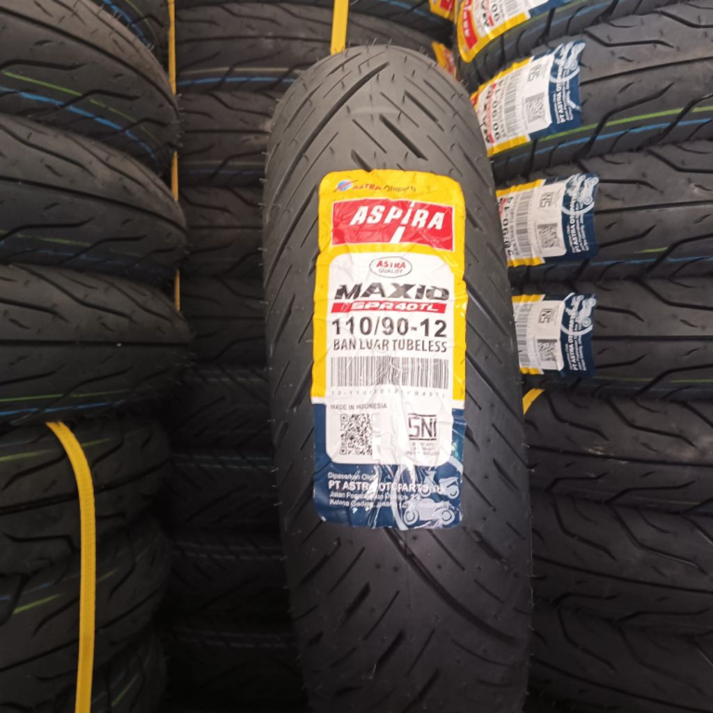 ban tubeless matic 110/90-12 ASPIRA