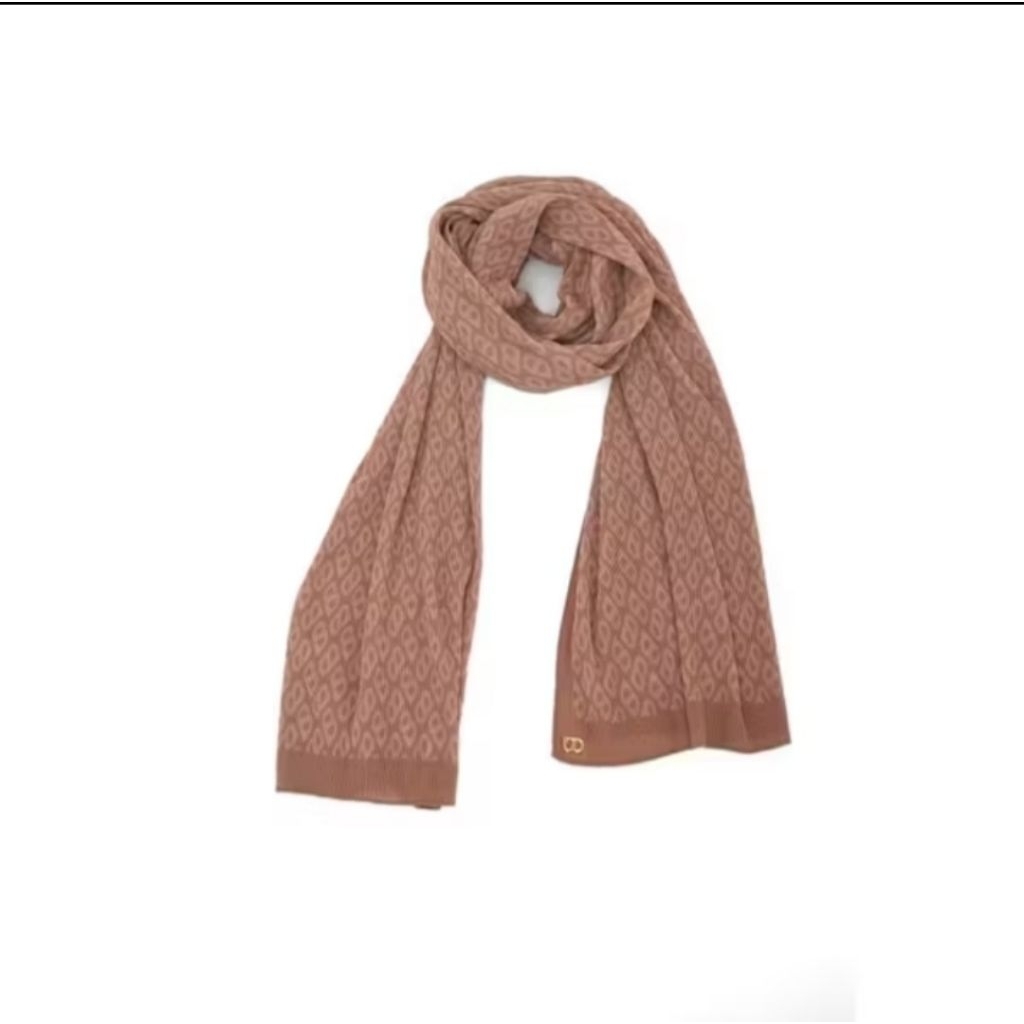 Buttonscarves - Tapis Pleated Shawl Mocha