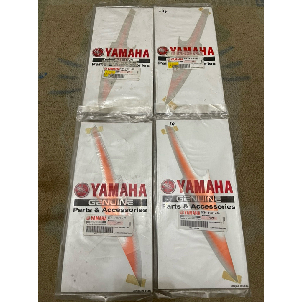 Graphic Striping Spakbor Depan Jupiter Z Castwheel Oranye 2005 2005 Original