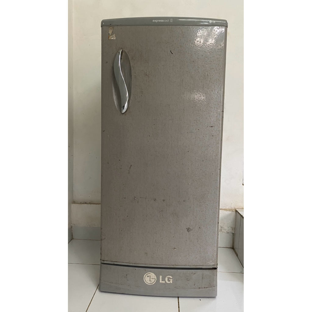 Kulkas LG express cool mesin belum pernah service