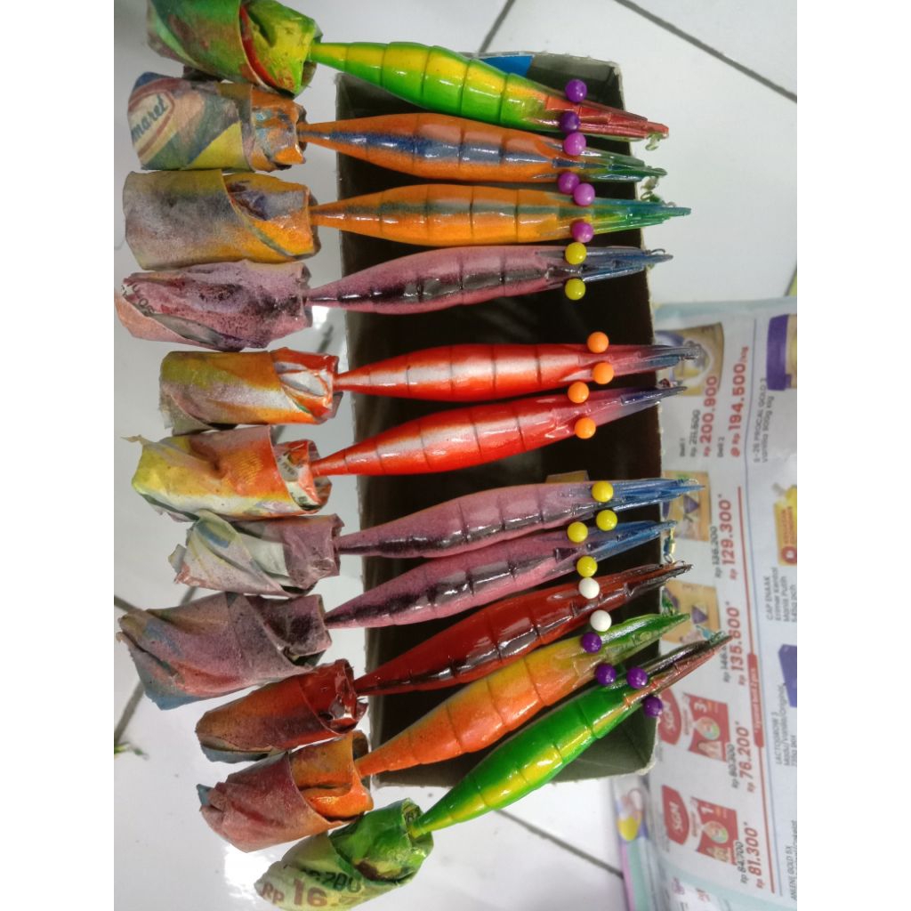 umpan cumi/udang udangan/hand made bali/gerokgak/penyabangan