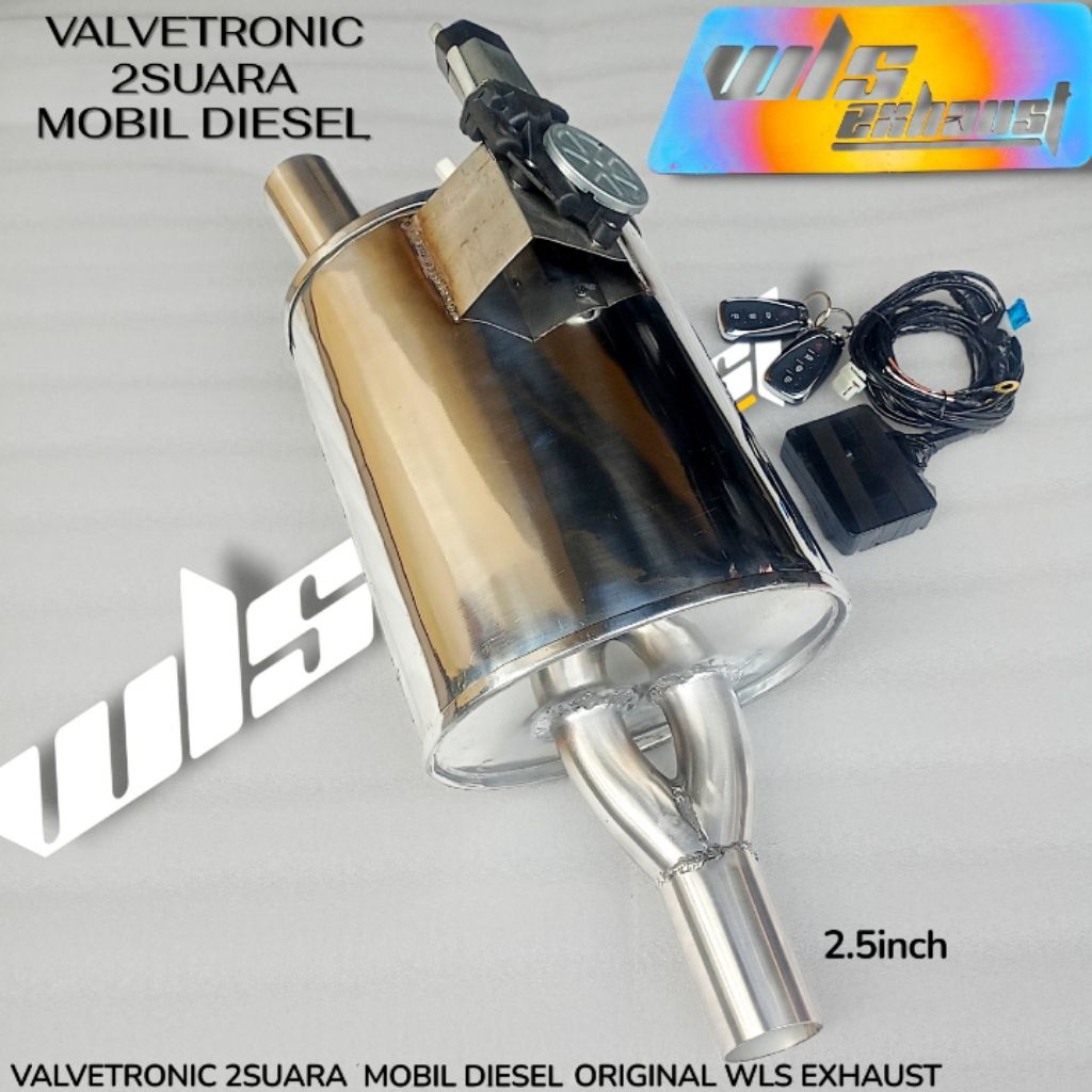 VALVETRONIC 2 SUARA MOBIL DIESEL STAINLESS STEEL ORIGINAL WLS EXHAUST