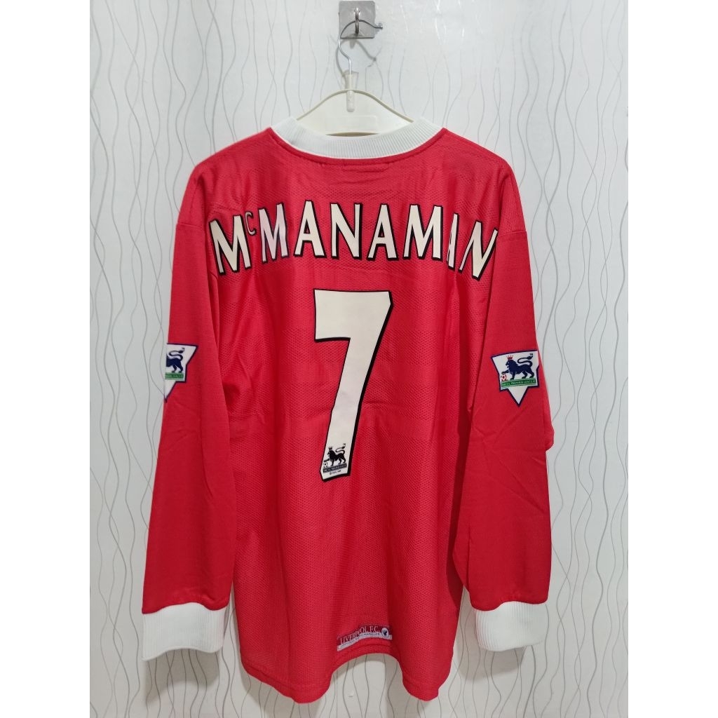 Jersey Liverpool 1998 2000 Home Long Sleeve Original Mcmanaman