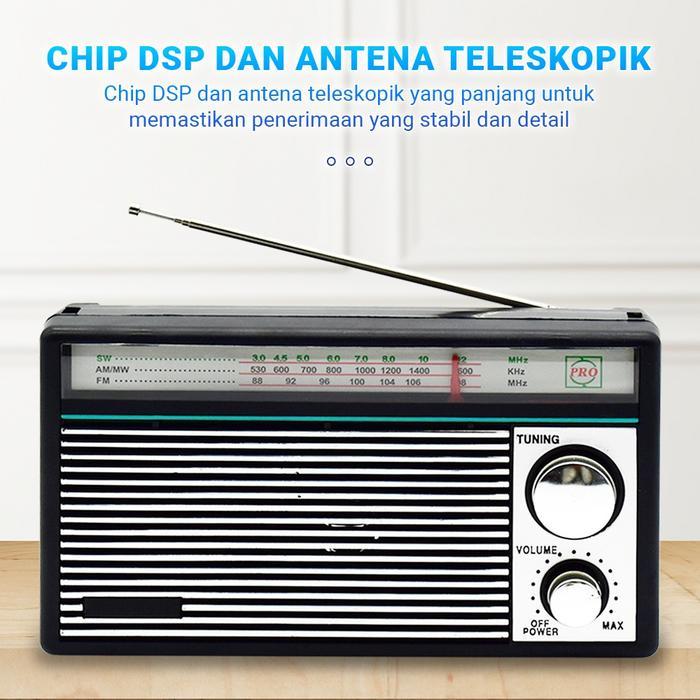 Radio Listrik AC-DC-FM Type F-4250C