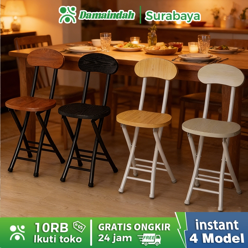 Damaindah /Kursi Minimalis /Homedoki kursi makan /Kursi Cafe /Kursi belajar/Kursi Teras/Kursi Santai