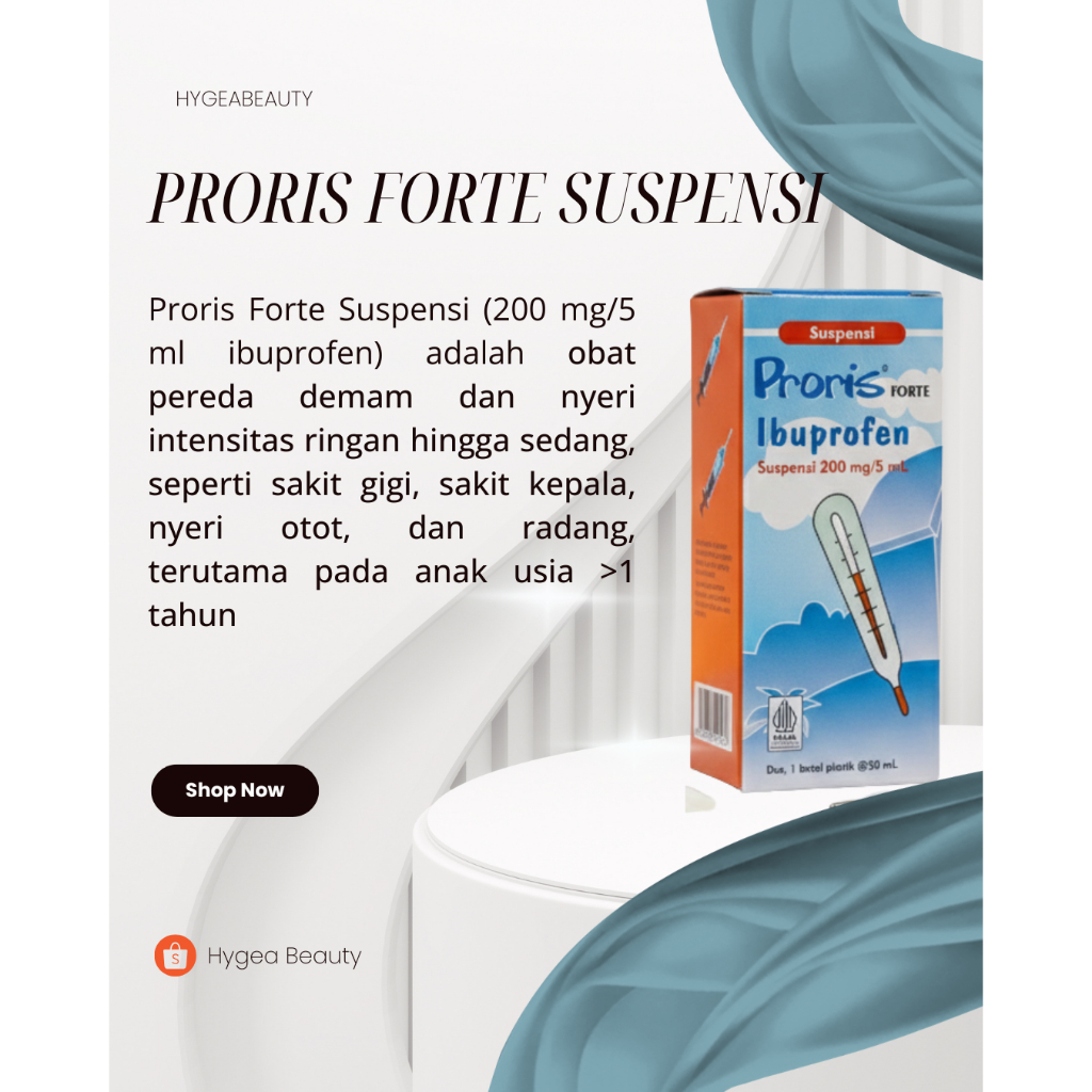 Proris Forte Sirup 50ml - untuk meredakan batuk pilek anak
