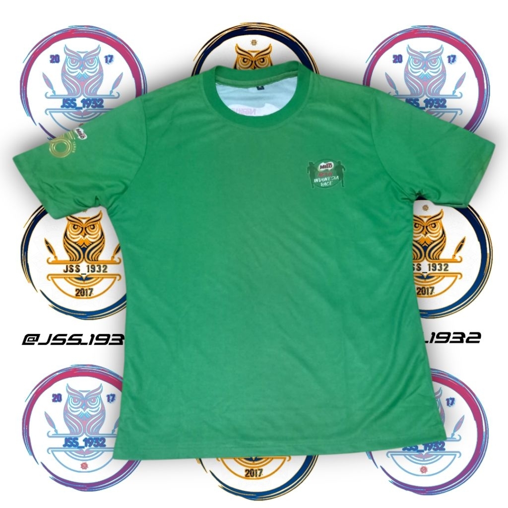 Jersey MILO ACTIV INDONESIA RACE Kit ORIGINAL Murah Retro Vintage Rare Blokecore Marathon / Run / La